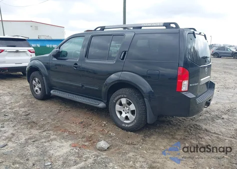 2005 Nissan Pathfinder Se z USA, uszkodzony, nr VIN 5N1AR18W85C755973